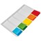 5 Star Index Flags, 5 Bright Colours, Pack of 5 x 20