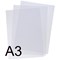 5 Star Binding Covers, 190 micron, Clear, A3, Pack of 100