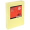 5 Star A4 Multifunctional Coloured Card, Light Yellow, 160gsm, 250 Sheets