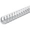 5 Star Binding Combs, 21 Ring, 25mm, White, Pack of 50