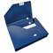 5 Star Document Box Plastic, 60mm Spine, A4, Blue, Pack of 10