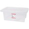 5 Star Storage Box, 16 Litre, Clear, Stackable