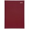 5 Star 2019 Diary / 2 Days Per Page / A4 / Red