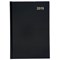 5 Star 2019 Diary, Week to View, A5, Black