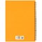 5 Star Hard Cover Wirebound Notebook, A4, Ruled, 140 Pages, Yellow, Pack of 5