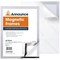 Announce Magnetic Frame, A4, Silver, Pack of 10 Announce Magnetic Frame, A4, Silver, Pack of 10