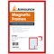 Announce Magnetic Frames, A4, Red, Pack of 5