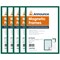 Announce Magnetic Frames, A4, Green, Pack of 5