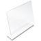 Announce by 5 Star Slanted Sign Holder A4 Landscape