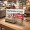 Announce by 5 Star Slanted Sign Holder A4 Landscape