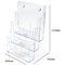 Announce by 5 Star 3 Tier Literature Holder A4 Portrait