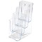 Announce by 5 Star 4 Tier Literature Holder 1/3 A4/DL Portrait