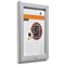 5 Star 32mm Lockable Snap Frame A3 Silver