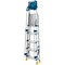 Werner Workstation 5 Tread Stepladder Twin Handrails Blue 7050518L