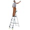 Werner Workstation 6 Tread Stepladder Twin Handrails Blue 7050618L