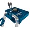 Werner Workstation 6 Tread Stepladder Twin Handrails Blue 7050618L