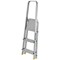 Werner 3 Tread Stepladder with High Handrail Aluminium 7400318L