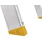 Werner 4 Tread Stepladder with High Handrail Aluminium 7400418L