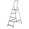 Werner 5 Tread Stepladder with High Handrail Aluminium 7400518L