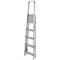 Werner 5 Tread Stepladder with High Handrail Aluminium 7400518L
