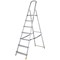 Werner 7 Tread Stepladder with High Handrail Aluminium 7400718L