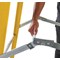 Werner 6 Tread Fibreglass Swingback Stepladder Yellow/Black 7160618