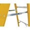 Werner 6 Tread Fibreglass Platform Ladder 7170618