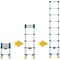 Werner Telescopic Soft Close Extension Ladder 2.6m 85026