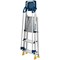 Werner Workstation 3 Tread Stepladder Twin Handrails Blue 7050318L