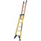 Werner Leansafe X3 3-in-1 Combination Ladder Fibreglass 75071