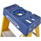 Werner Fibreglass Swingback Step Ladder, 8 Tread, Yellow