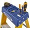 Werner Fibreglass Swingback Step Ladder, 8 Tread, Yellow