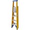 Abru Fibreglass Platform Stepladder, 4 Tread, Yellow