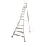 Werner Adjustable 11 Tread Tripod Ladder with High Handrail 92511