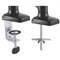 Dual Monitor Arm, Black