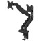 Dual Quick Release Monitor Arm, Black