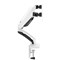 Dual Quick Release Monitor Arm, White