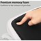 Kensington SoleMateComfort Footrest, Black/Grey