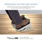 Kensington SmartFit Solemate Plus Height Adjustable Footrest, Black/Grey