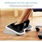 Kensington Solemate Tilting Footrest, Black/Grey