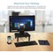 Kensington SmartFit Monitor Stand, Adjustable Height, Black