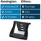 Kensington SmartFit Easy Stand Laptop Stand, Adjustable Tilt, Black