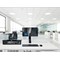 Kensington UVStand Monitor Stand with UV Sanitisation Compartment, Black