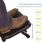 Kensington SoleMassage Footrest, Gentle Rocking Mechanism, Black