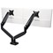 Kensington SmartFit One-Touch Deskclamped Dual Monitor Arm, Adjustable Height, Black