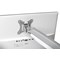 Kensington SmartFit One-Touch Deskclamped Single Monitor Arm, Adjustable Height, Grey