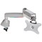 Kensington SmartFit One-Touch Deskclamped Single Monitor Arm, Adjustable Height, Grey