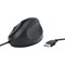 Kensington Pro Fit Wired Ergonomic Mouse with Wrist Support, Black