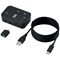 Kensington Universal 3-in-1 Pro Audio Headset Switch Black K83300WW