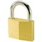 Master Lock Magnum Padlock 30mm Solid Brass with Keys
